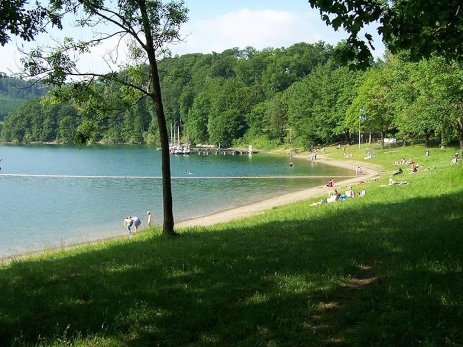 Ferienhaus Lena Im Sauerland Direkt Am Hennesee Meschede Exteriér fotografie
