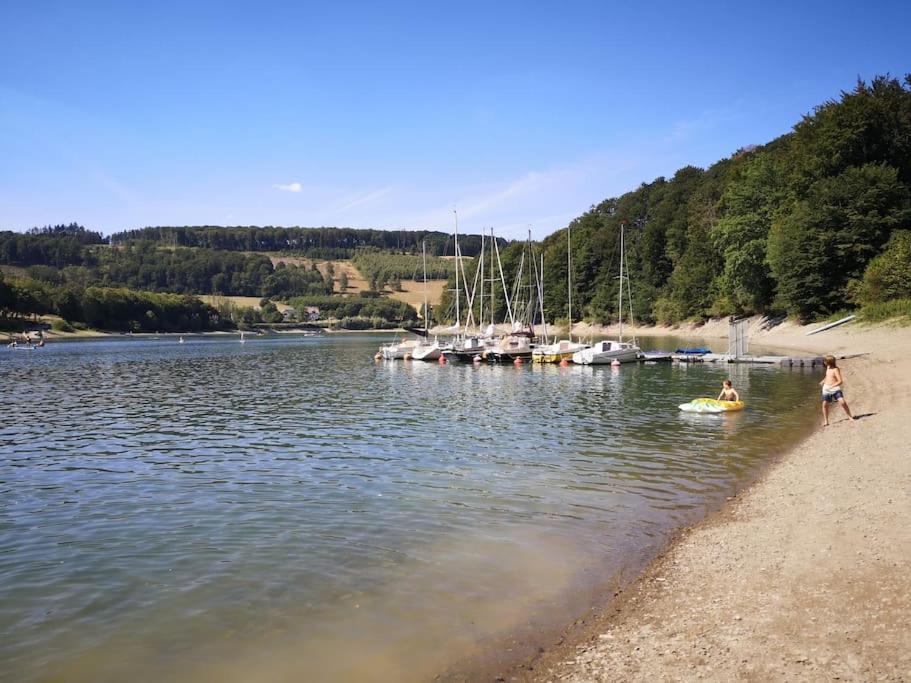 Ferienhaus Lena Im Sauerland Direkt Am Hennesee Meschede Exteriér fotografie
